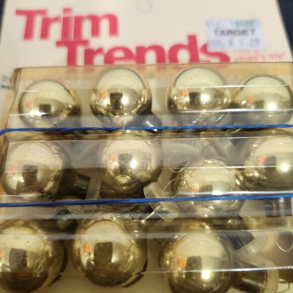 Vintage Trim Trends Mini Glass Ornament Set - Picture 2 of 4